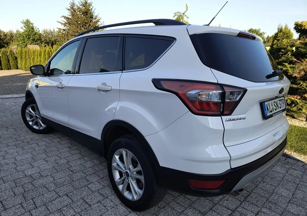 Ford Escape cena 63900 przebieg: 101000, rok produkcji 2018 z Barlinek małe 79